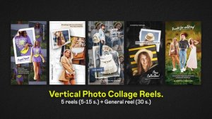 Videohive Vertical Photo Collage Reels Product Promo template preview
