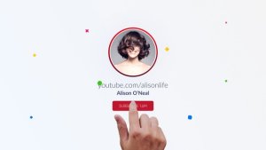 Youtube Promo Video Displays template preview
