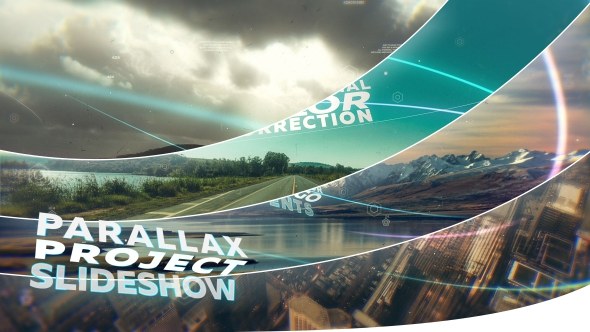 Cinematic Video Displays template preview