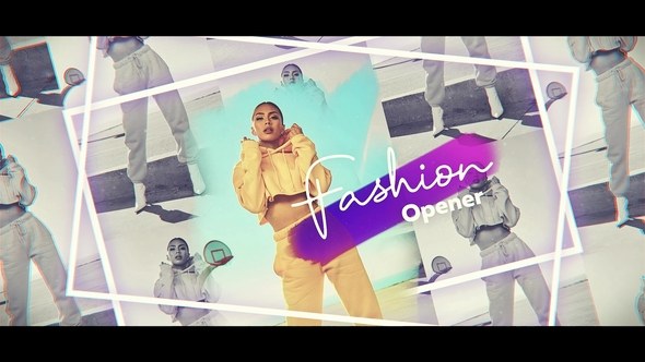 Videohive Experimental Fashion Opener Openers template preview