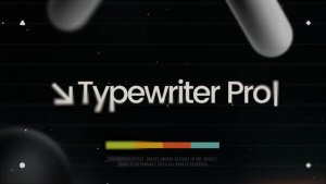 Videohive Typewriter Pro 56977162 Titles template preview