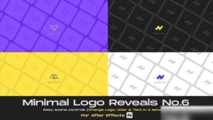 Videohive Minimal Logo Reveal 06 Logo Stings template preview