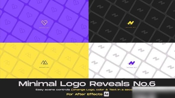 Videohive Minimal Logo Reveal 06 Logo Stings template preview