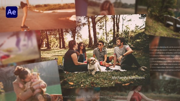 Videohive Memorial Photo Slideshow 51715188 Video Displays template preview