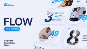 Videohive Flow - Numbers Scenes Pack Titles template preview