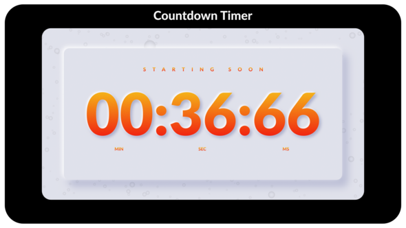 Videohive Countdown Timer 58915643 Elements template preview