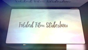 Videohive Folded Film Slideshow Video Displays template preview