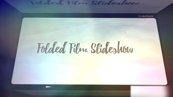 Videohive Folded Film Slideshow
