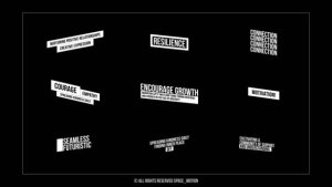 Videohive Bold Titles _AE Titles template preview