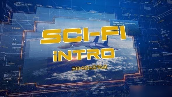 Videohive Sci-Fi Intro Openers template preview