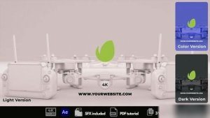 Videohive Drone Opener Openers template preview