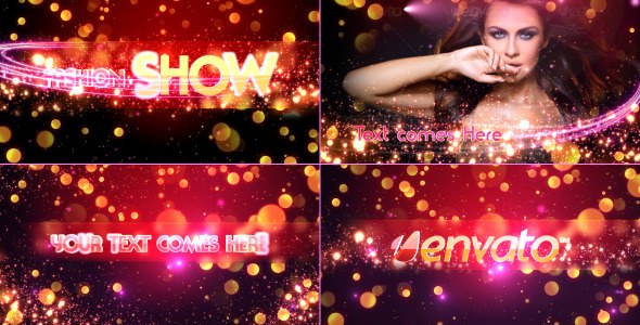 Videohive Stylish Fashion Slide Show Video Displays template preview