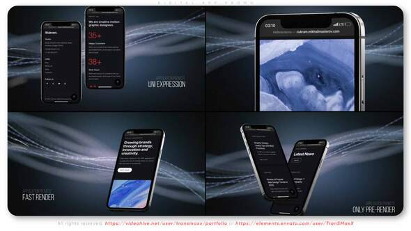 Videohive Digital App Promo Product Promo template preview