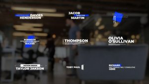 Videohive Modern Lower Thirds 46852802 Elements template preview