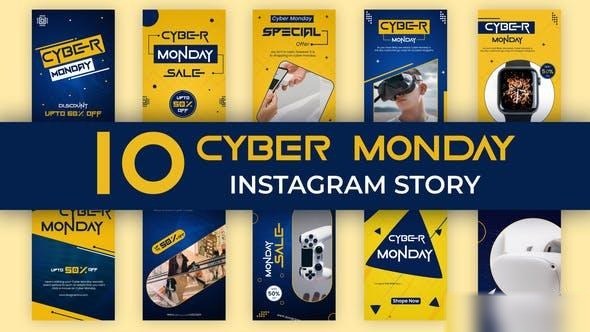 Videohive Cyber Monday Instagram Story