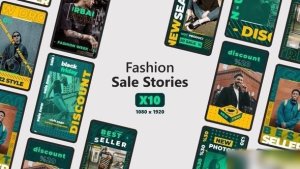 Videohive Fashion Sale Stories 36624762 Openers template preview