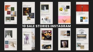 Videohive Sale Stories Instagram Product Promo template preview