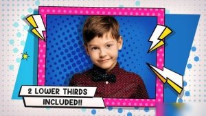 Videohive Comic Themed Kids And Teens Opener V2 Lower3rds included Openers template preview