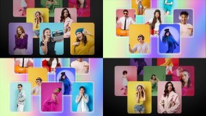 Videohive Carousel Photo Openers template preview