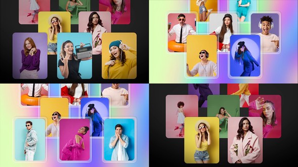 Videohive Carousel Photo Openers template preview
