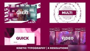 Videohive Trendy Typography Promo 36137312 Openers template preview