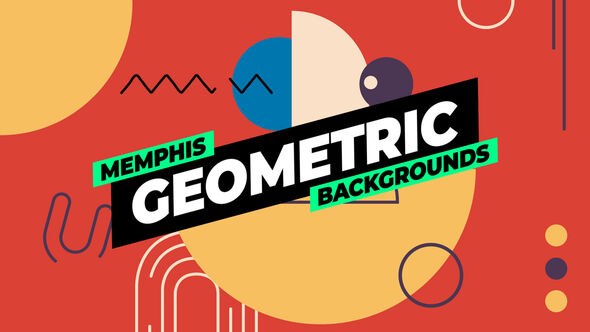 Videohive Geometric Backgrounds 54822123 Elements template preview