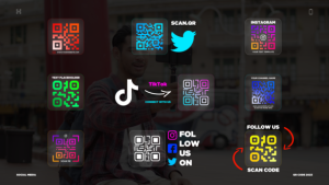 Videohive Social Media QR Code Elements template preview