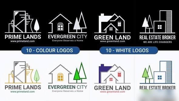 Videohive Real Estate 46550110 Logo Stings template preview