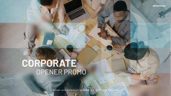 Videohive Corporate Opener Promo Openers template preview