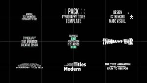 Videohive Simple Text Animation | AE | Titles template preview