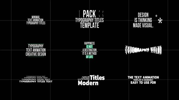 Videohive Simple Text Animation | AE | Titles template preview