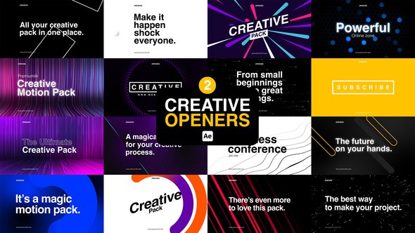 Videohive Creative Openers 2 Openers template preview