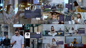 Videohive Testimonial Social Media After Effect Template Elements template preview