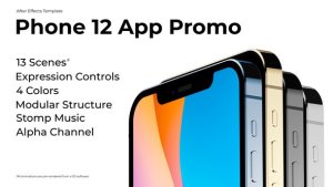 Videohive App Promo - Phone 12 Pro Product Promo template preview