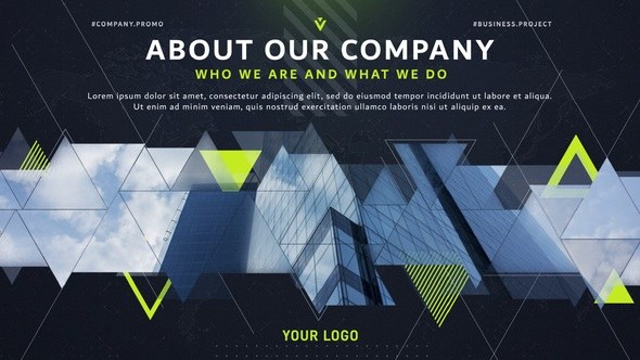 Videohive Business Corporate Promotion Video Displays template preview