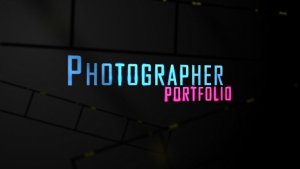Photographer Portfolio Video Displays template preview