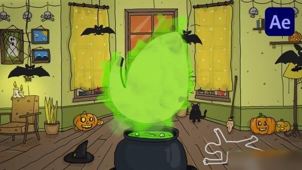 Videohive Halloween Intro 40095467 Openers template preview