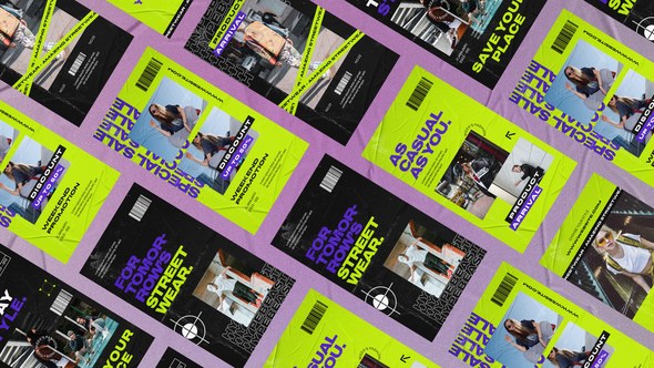 Videohive Mikaz Fashion Typography Instagram Reel Product Promo template preview