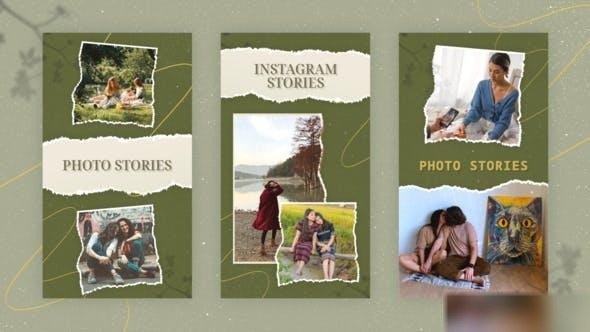 Videohive 8 in 1 Instagram Stories Openers template preview