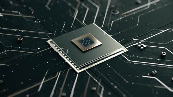 Videohive Hi-Tech Chip Digital Logo Logo Stings template preview