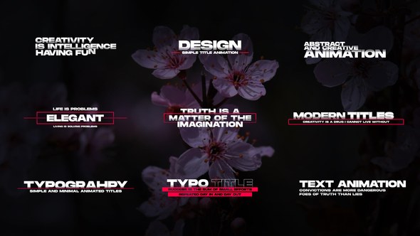 Videohive Text Animation | After Effects 52769685 Titles template preview