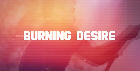 Videohive Burning Desire Openers template preview