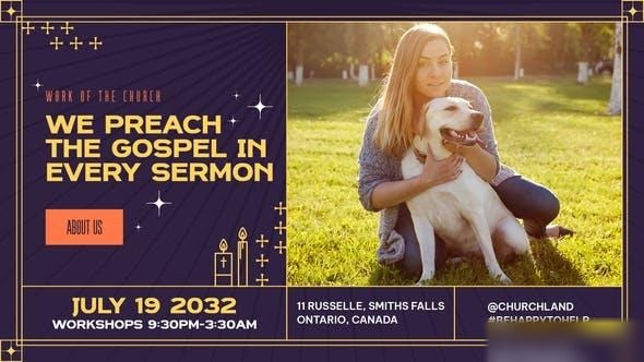 Videohive Religion and Church Slider Openers template preview