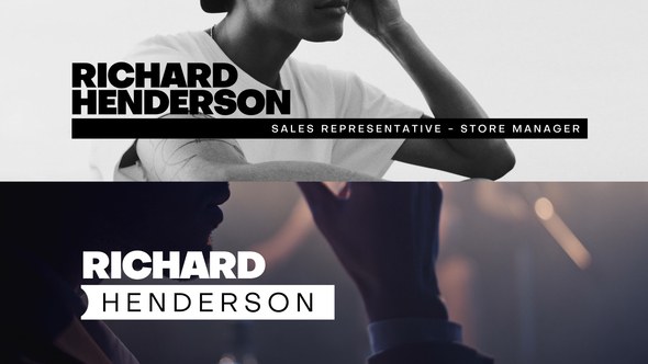 Videohive Lower Thirds 37462638 Elements template preview