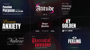 Videohive Cinematic Titles vol.05 Titles template preview