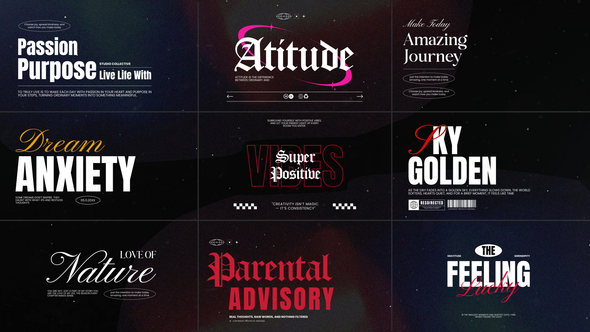 Videohive Cinematic Titles vol.05 Titles template preview