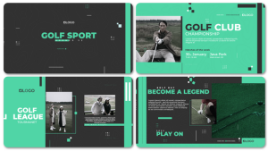 Videohive Golf Tournament Opener V2 Openers template preview