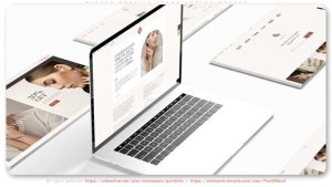 Videohive Blocks Website Promo Laptop Mockup Product Promo template preview