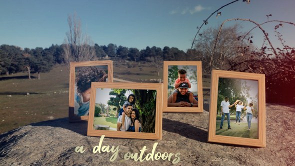 Videohive A day outdoors slideshow Openers template preview