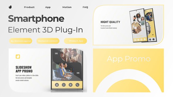 Videohive Phone Android Promo Mockup Product Promo template preview
